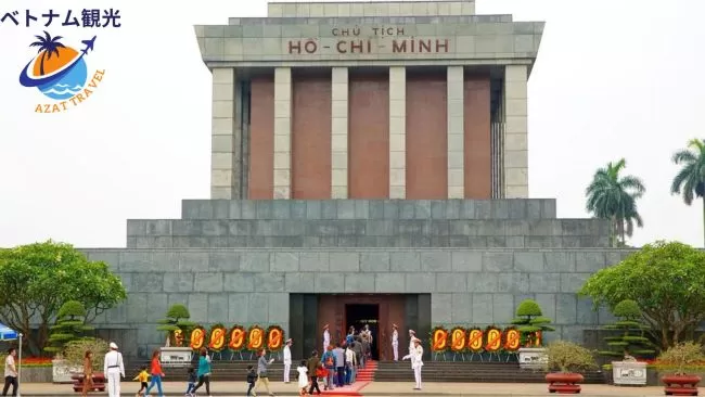 ホーチミン廟は定期改修工事のため一時閉鎖となり•ハノイ市内観光・日本語ガイド付き・毎日催行・一番安いツアー